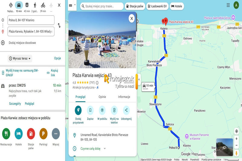 UZBROJONA DZIAŁKA | KŁANINO | MORZE | WIDOK NA LAS - Kłanino