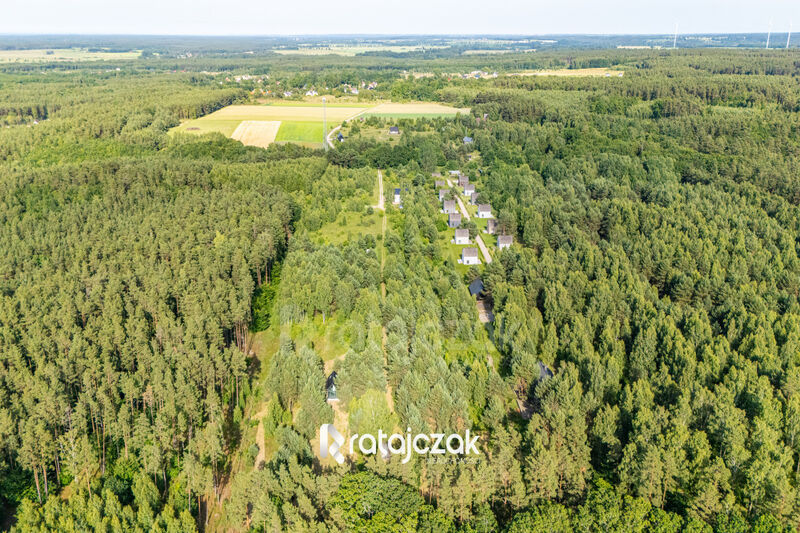 DZIAŁKA BUDOWLANA | SASINO | POD LASEM | MORZE - Sasino