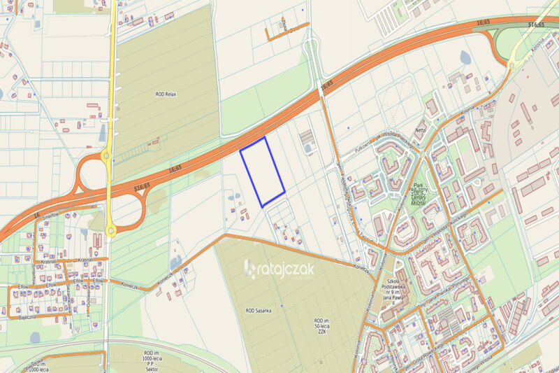 Działka inwestycyjna na sprzedaż – Ełk | 21 102 m² - Ełk