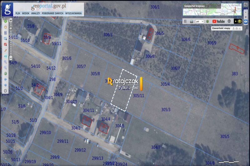Działka 1096 m2 z Warunkami Zabudowy | Domatówko - Domatówko
