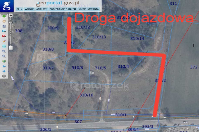 DZIAŁKI BUDOWLANE | POMIECZYNO | WZGÓRZE POD LASEM - Pomieczyno