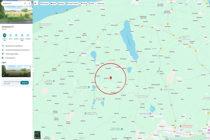 3 54 HA ROLNA | MIERZYNO | PRĄD | DROGA ASFALTOWA - Mierzyno