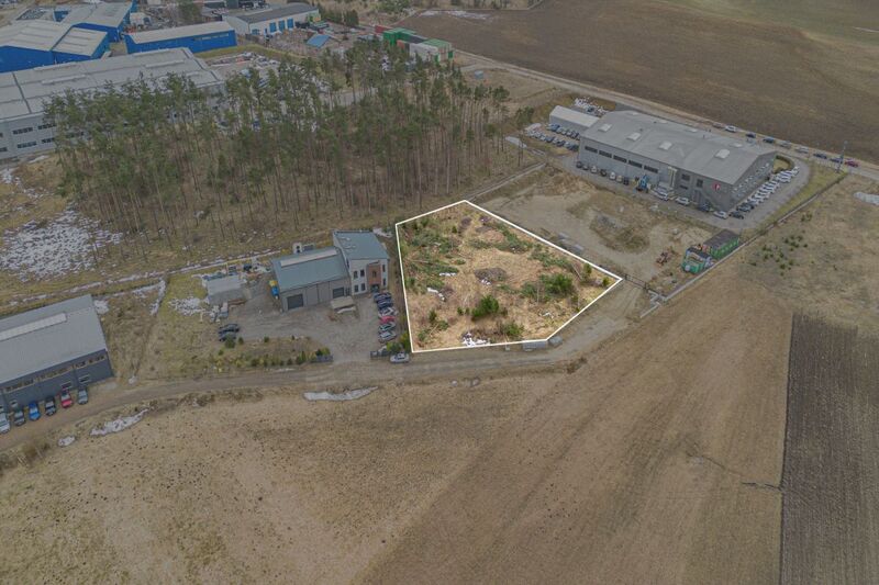 Uzbrojona działka inwestycyjna P/U 3004 m² przy S6 - Chwaszczyno