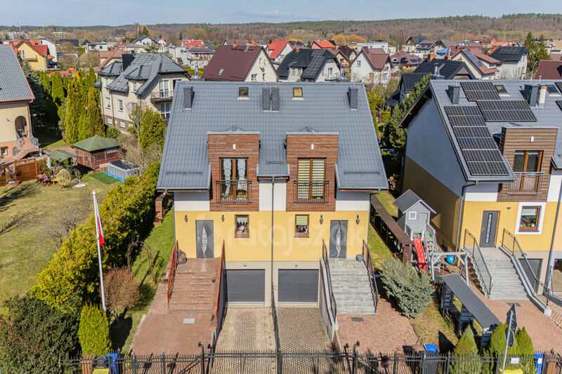 Bliźniak | Gotowy do zamieszkania| Garaż | Kominek - Wejherowo