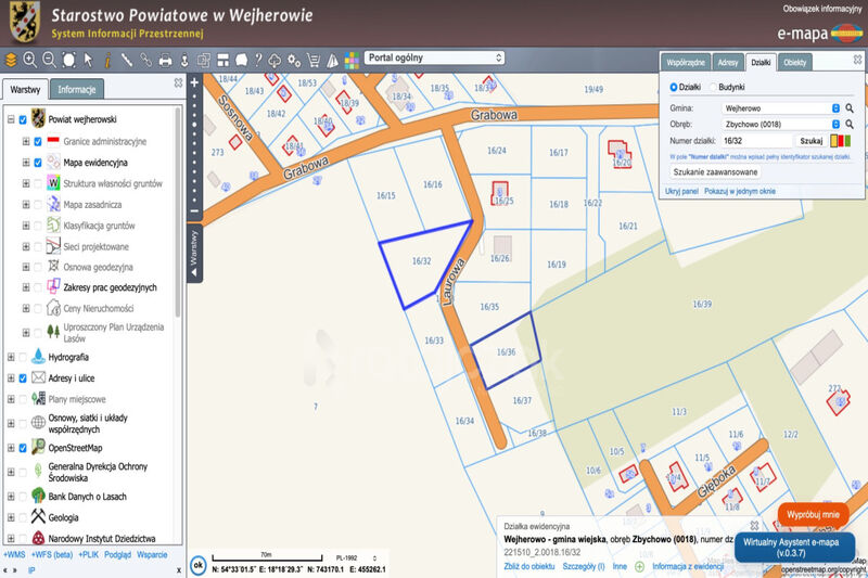 Działki budowlane Zbychowo | objęte MPZP - Zbychowo