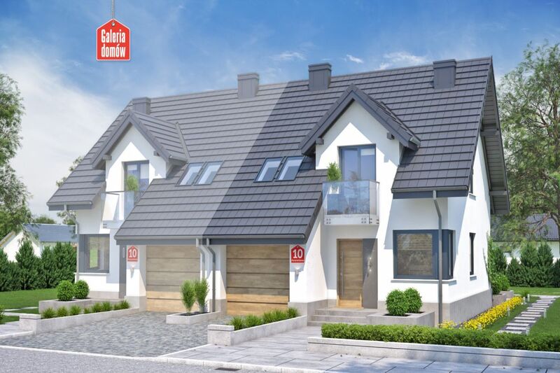 Bliźniak 125 62 m2 | działka 555 m2 | - Szemud