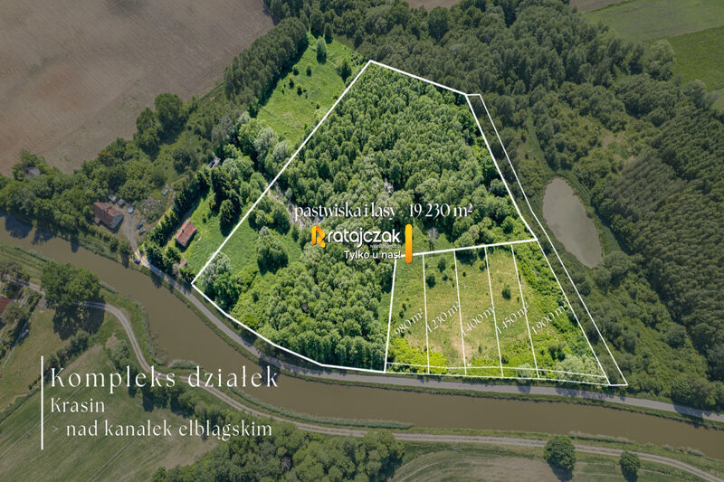 Pochylnię Kąty – Unikalne działki inwestycyjne - Krasin