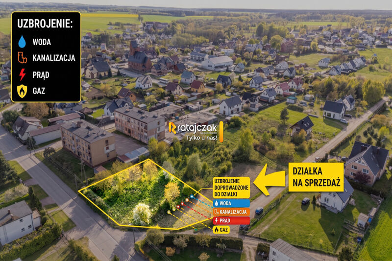 Mieszkanie na sprzedaż w Wierzchucino, Kapitańska   - 1580.00 m2