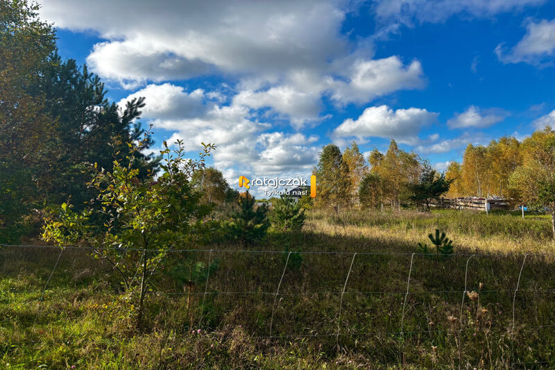 Urokliwa działka budowlana 1001 m² w Warznie - Warzno