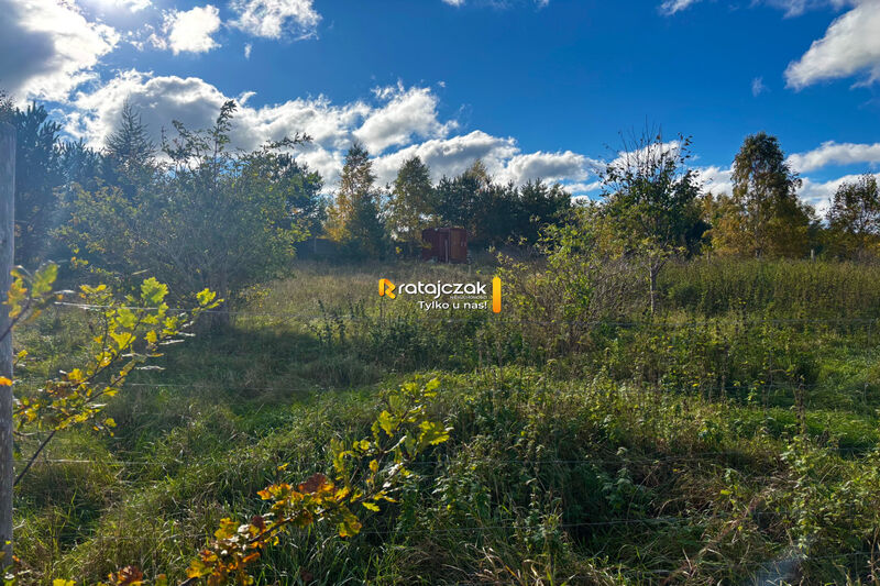 Urokliwa działka budowlana 1001 m² w Warznie - Warzno