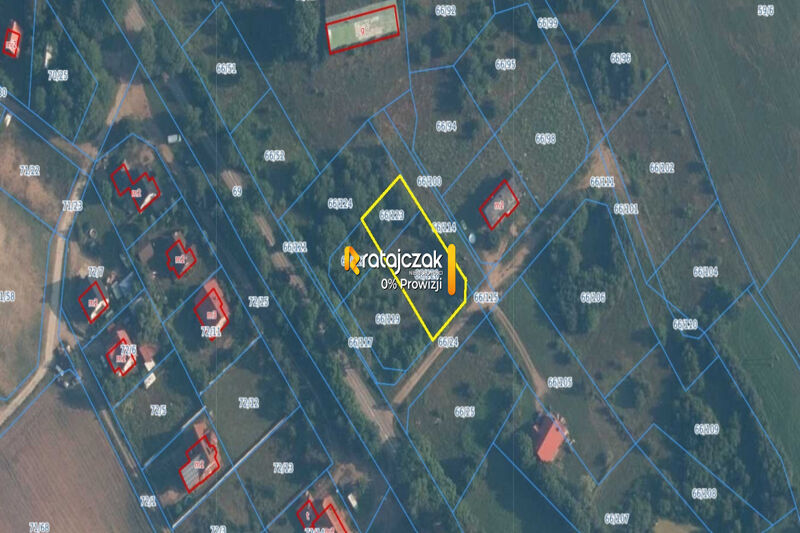 Działka o pow.1.135 mkw. w miejscowości Kamień! - Kamień