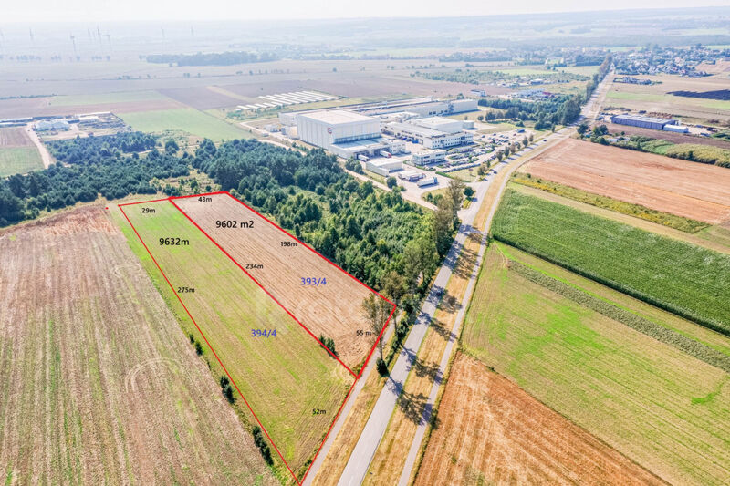 Działka inwestycyjna z pozwoleniem na budowę - Łebcz