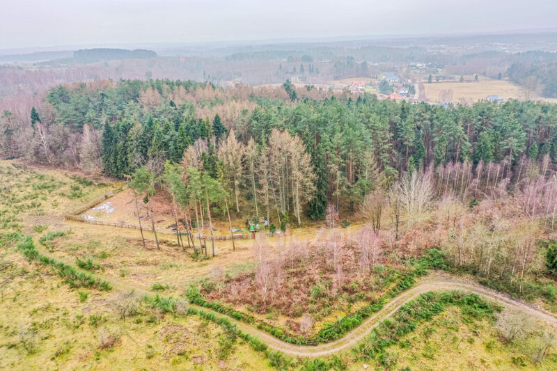 Działka pod lasem | 2055 m2| Zbychowo ul. Żwirowa - Zbychowo