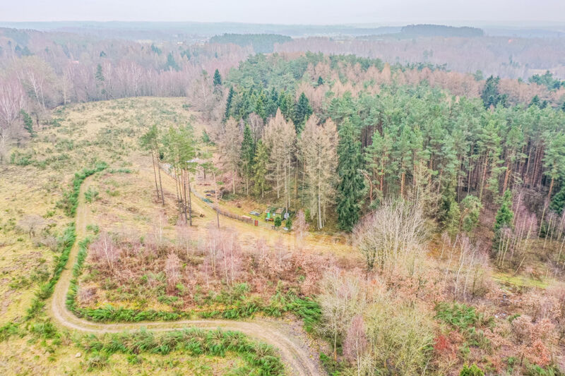 Działka pod lasem | 2055 m2| Zbychowo ul. Żwirowa - Zbychowo