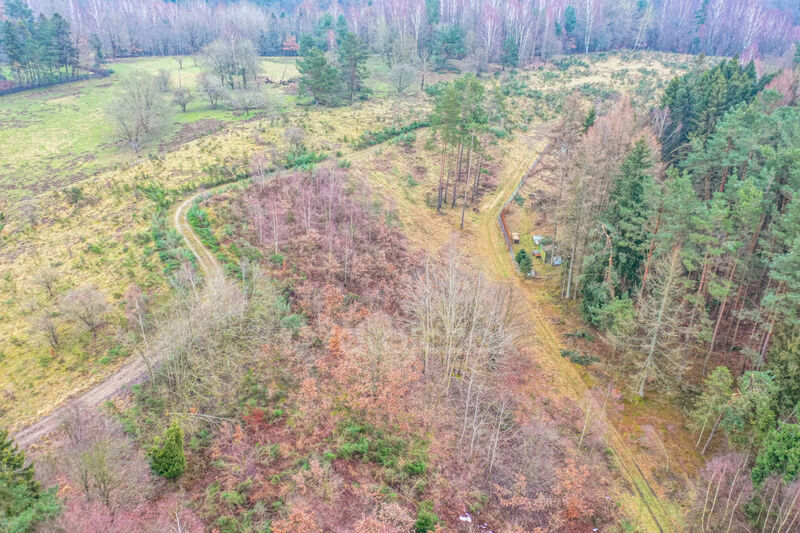 Działka pod lasem | 2055 m2| Zbychowo ul. Żwirowa - Zbychowo