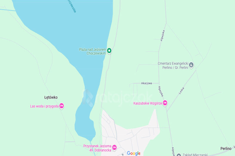 Działka letniskowa nad jeziorem - Perlino