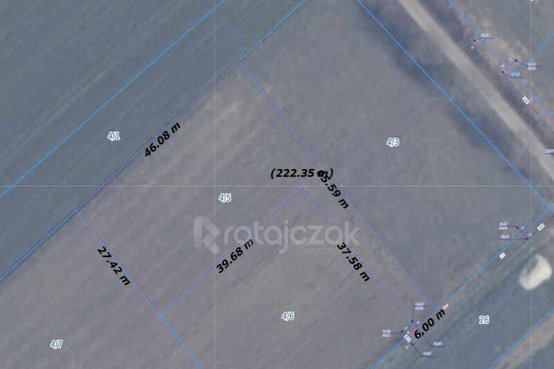 Działka budowlana z projektem domu i PNB - Gniewino