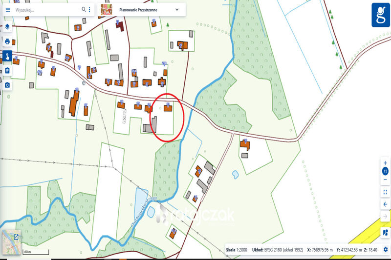 3 174 m2 DZIAŁKA | BLISKO ŁEBA i MORZE | WRZEŚCIE - Wrzeście