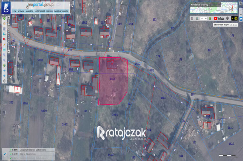 3 174 m2 DZIAŁKA | BLISKO ŁEBA i MORZE | WRZEŚCIE - Wrzeście