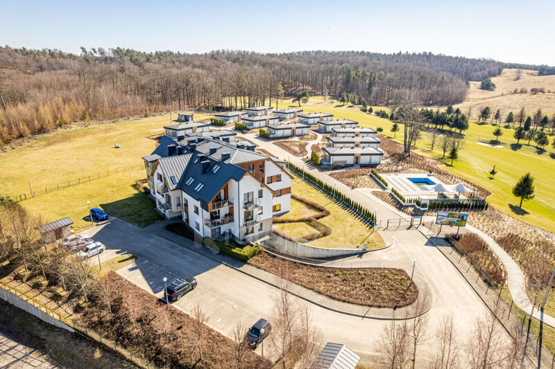 3 Pok|Winda|2-poziomowe|Do wejścia|Las|Golf Park - Wejherowo