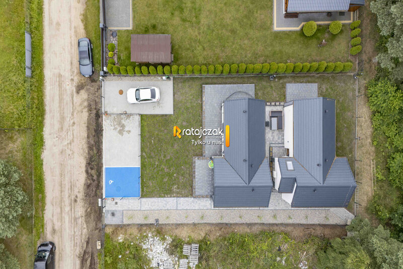 Działka nad morzem z 2 budynkami|Las|4 lokale - Chłapowo