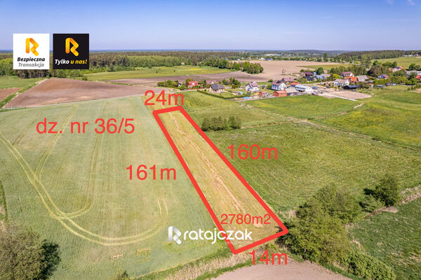 Działka budowlana nad morzem| Karwia| LAS|2780m2 - Parszczyce