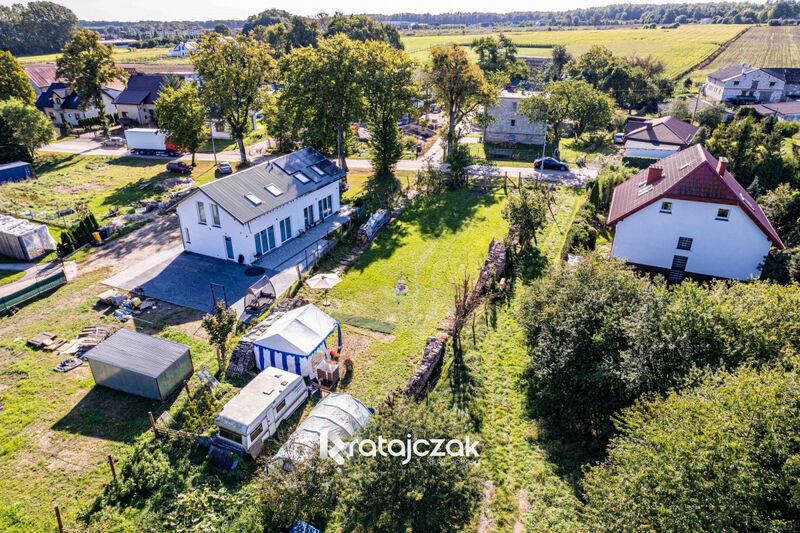 Działka 881 m2 w Rekowie Górnym | od południa - Rekowo Górne