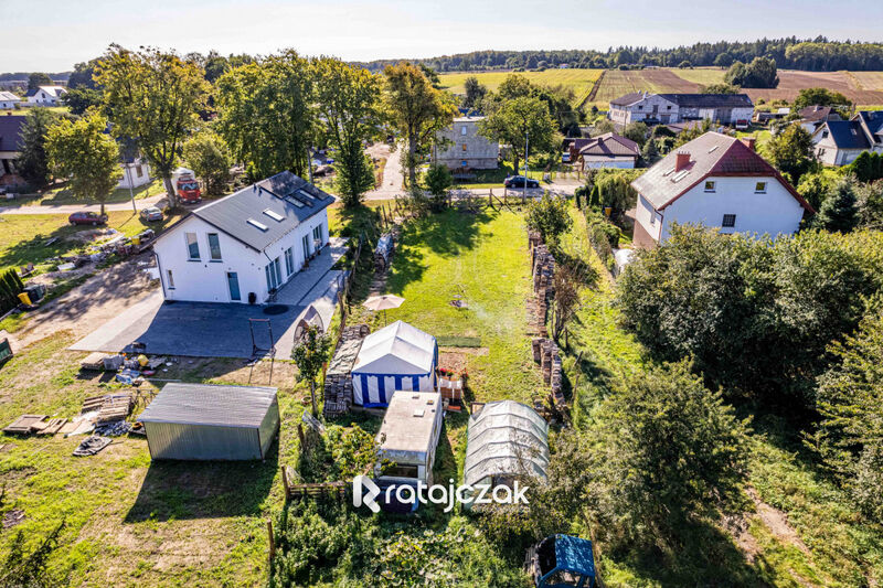 Działka 881 m2 w Rekowie Górnym | od południa - Rekowo Górne