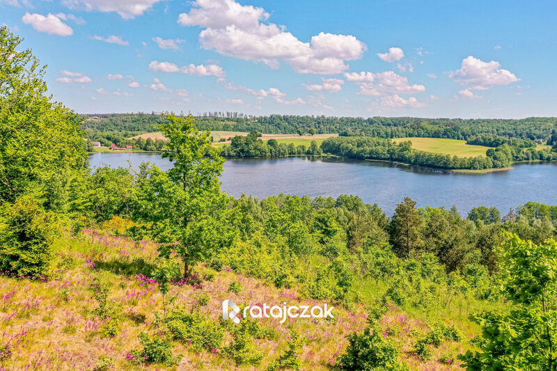 Działka z linią brzegową jeziora - Gołczewo
