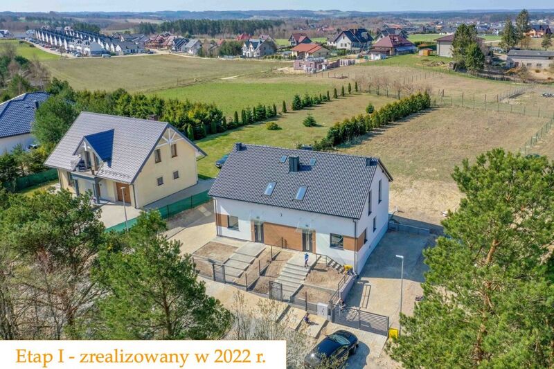 Bliźniak z pond 1000 m2 działką ! Segment 28/2 - Gowino