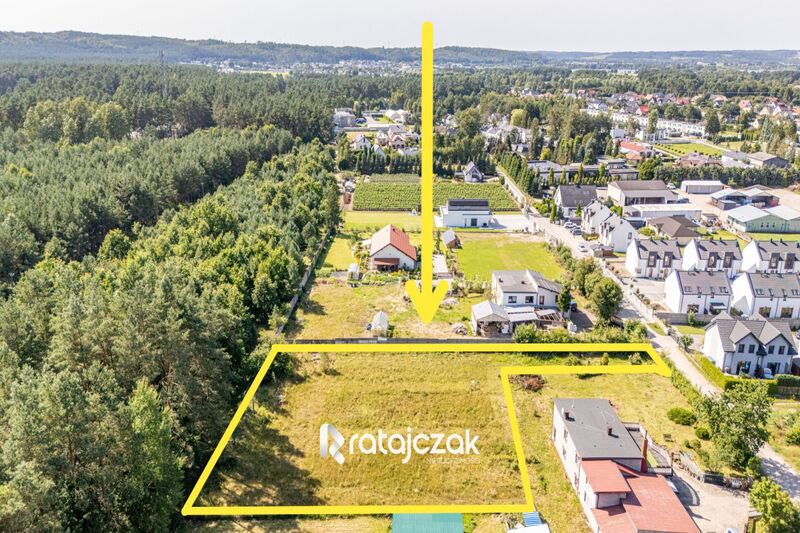 DZIAŁKA BUDOWLANA | UZBROJONA | ORLE | POD LASEM - Orle