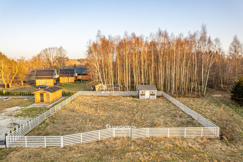 DZIAŁKA POD LASEM |5km ŁEBA| NAD JEZIOREM I MORZEM - Żarnowska