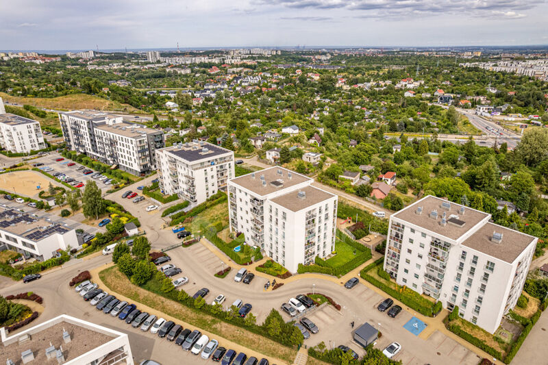 Bliskość komunikacji  Klima  zabudowany balkon - Gdańsk