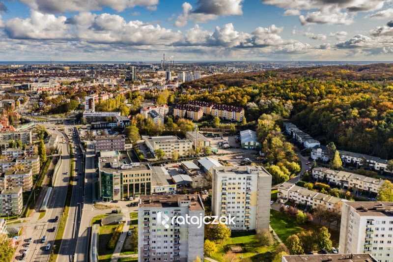 Widok na morze  ósme piętro. - Gdańsk