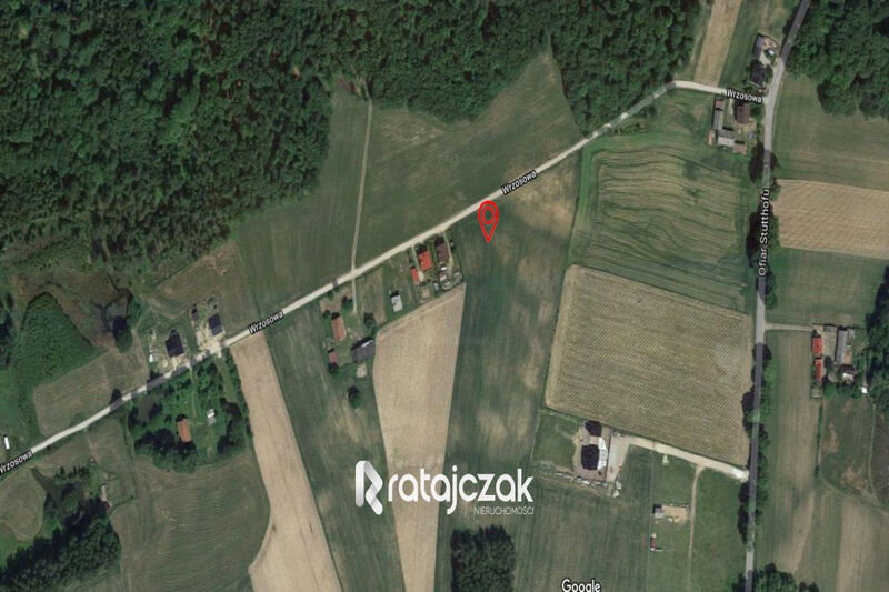 Działka Budowlana - 3 km od węzła Luzino Trasy S6  - Wyszecino