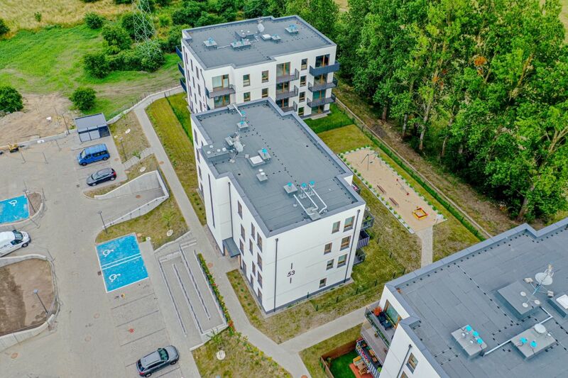 2 pokoje | 43 35 m2 | 3 piętro | hala garażowa | - Rumia